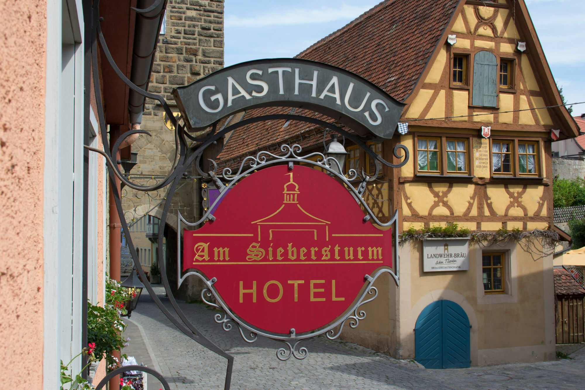 Hotel Am Siebersturm Rothenburg ob der Tauber Luaran gambar